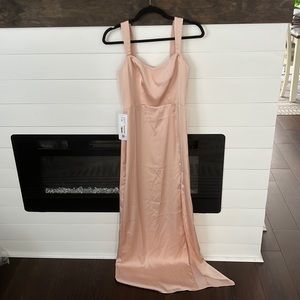 NWT AZAZIE Bridesmaid Dress english Rose